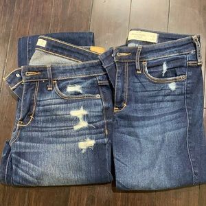 Abercrombie jeans set of 2